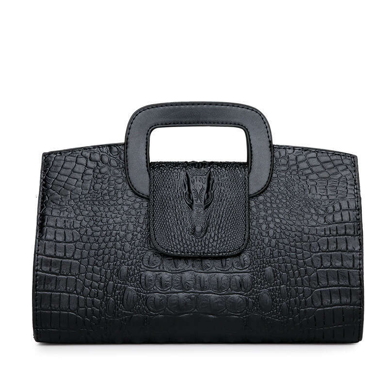 Women's Bag 2021 New Crocodile Pattern Clutch Fashion Embossed Crossbody Shoulder Handbag