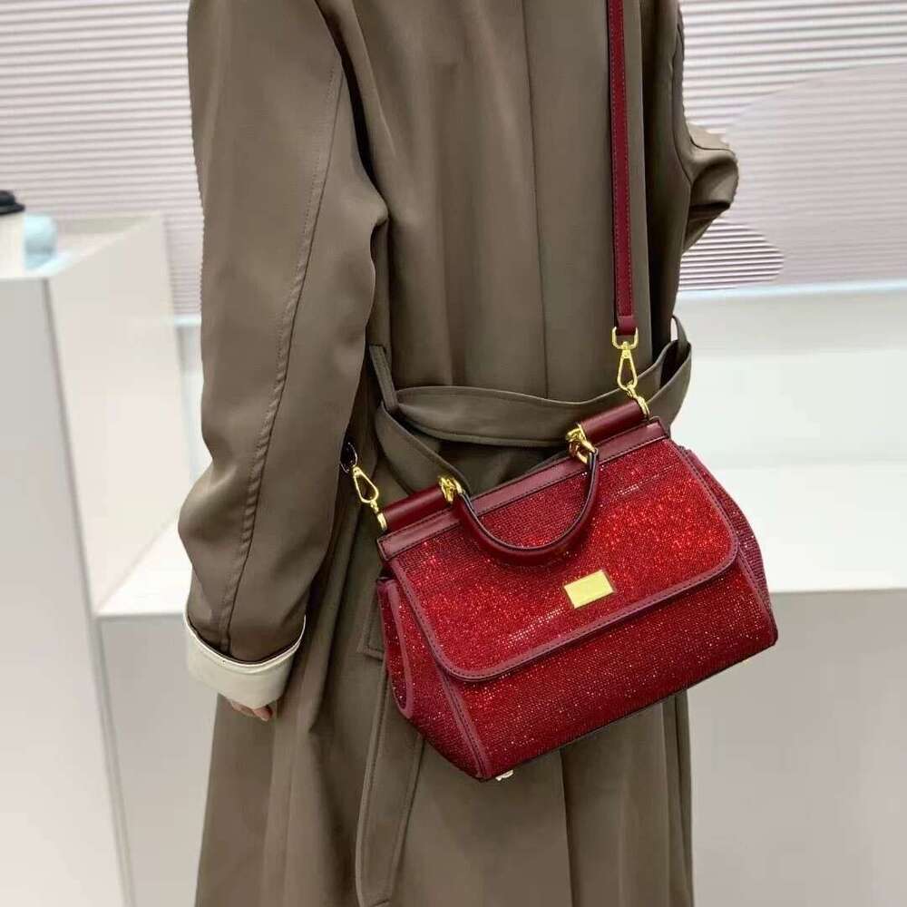 Handbag with High-End Fashion Diamonds for Women 2025 New Light Luxury Versatile Shoulder Crossbody Bag Trend