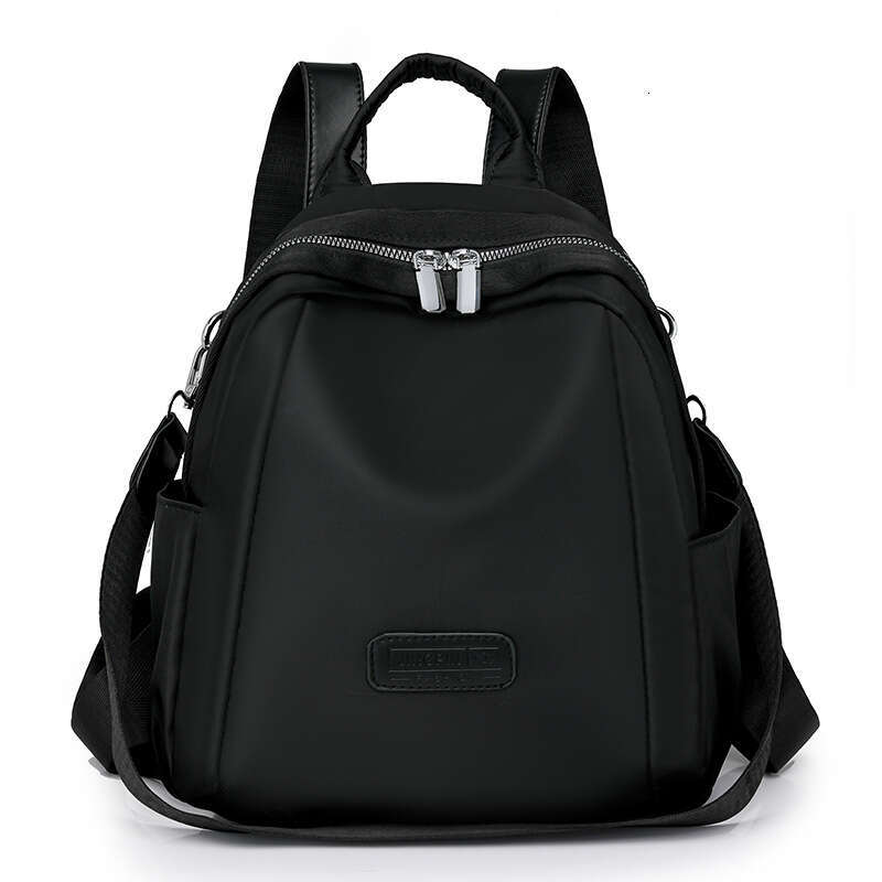 Bag Middle 2025 Simple INS Niche Solid Color Backpack for Female Junior High School Students Forest Style