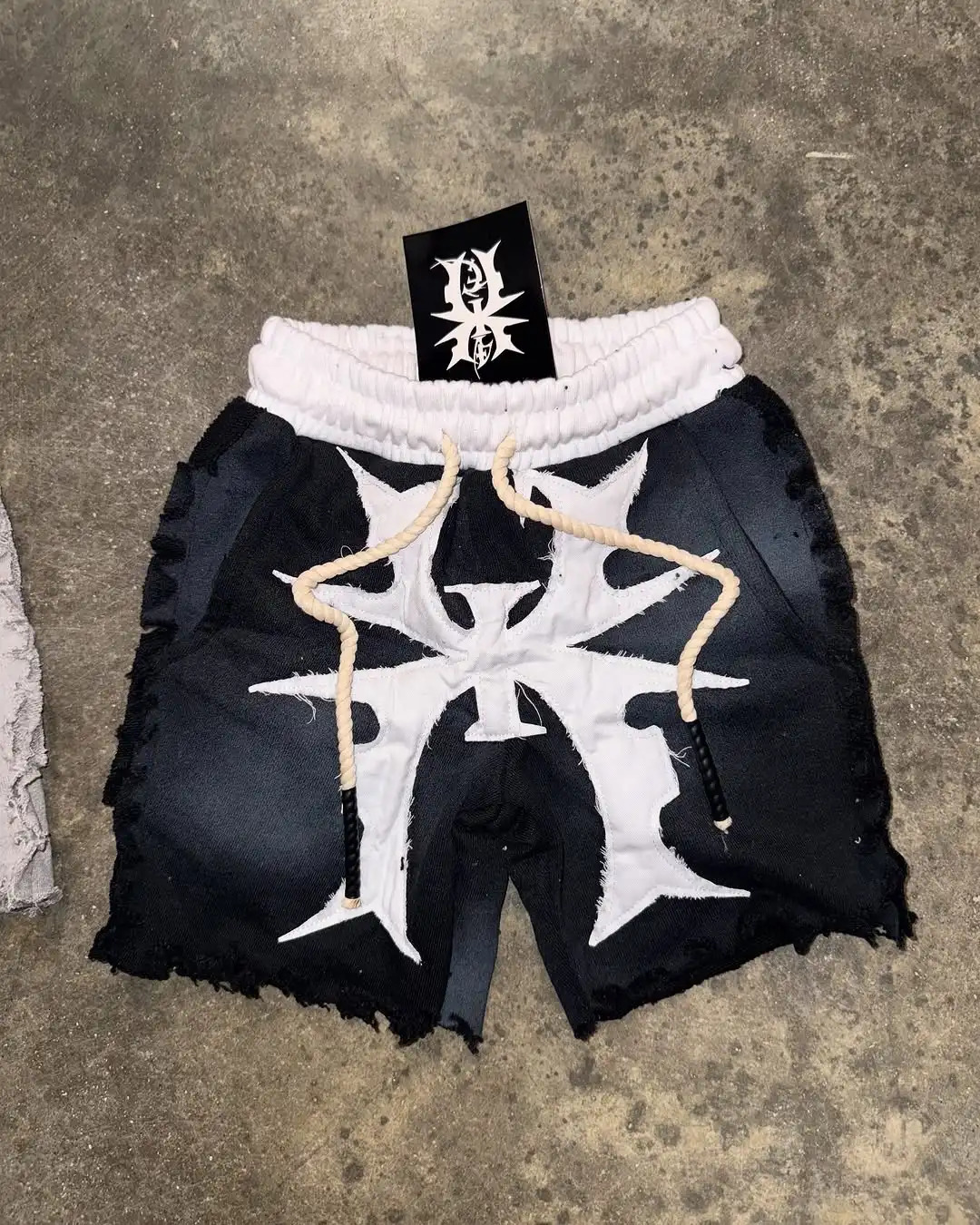 4evahavin Shorts Y2K Trendy Summer Patch y Pattern Casual Men Harajuku Hip Hop Oversize Sports Shorts 250614