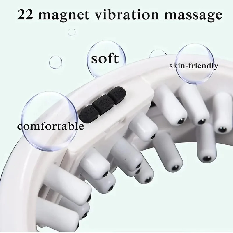Electric Eye Massager Eye Care Massage Adjustable Buckle Eye Massage Instrument 22 Magnets Eyestrain Relief HealthCare 250612