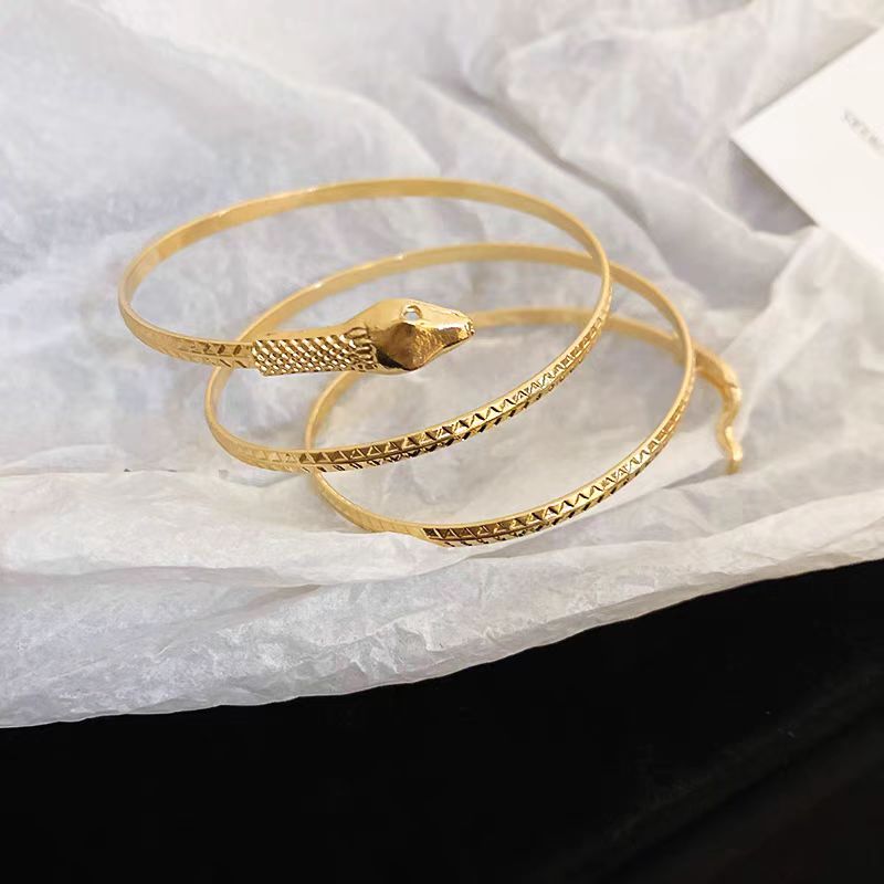 Good Luck Bracelet Designer Ward Off Evil And Keep Peace Bracelets Jewelry Women Multiple Layers Charm Snake Bangle Bijoux Luxe Gift Free shipping
