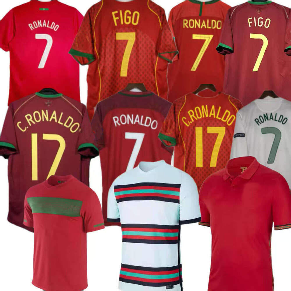 Retro classicPortugieser Soccer Jerseys RUBEN1998-2020 Portuguese ronaldo football shirts Portugal Child Shirt Kits Player national team Short Sleeve 4XL