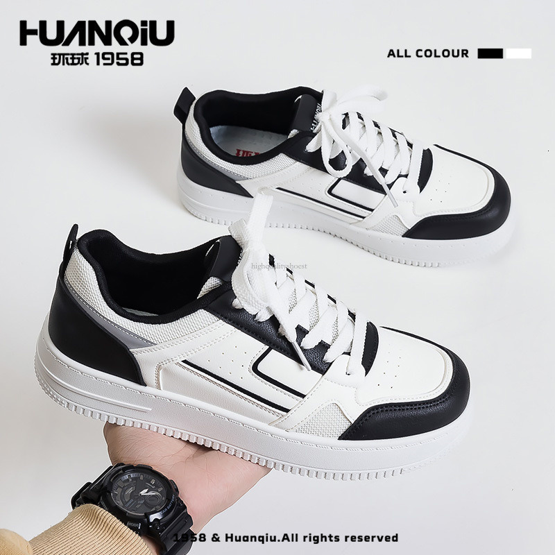 2025 Summer White Shoes Men s Shoes New Fashionable Designer Original Simple Thick Soled Board Shoes Multi Functional Outdoor Leisure Sports Shoes Tra
