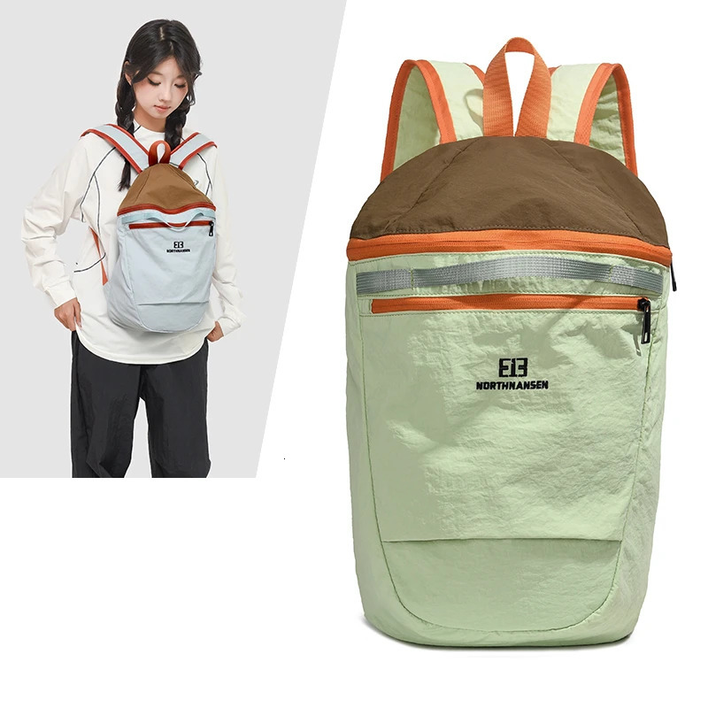 Outdoor Double-Shoulder Backpack Large-Capacity Portable Commuting Travel Backpack Casual Versatile Lightweight Sports Bag 250609