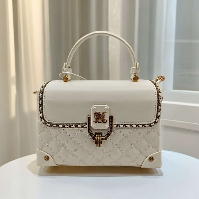 Leather Quilted Handbag Genuine for Women 2025 New High-End Large Capacity Crossbody Bag