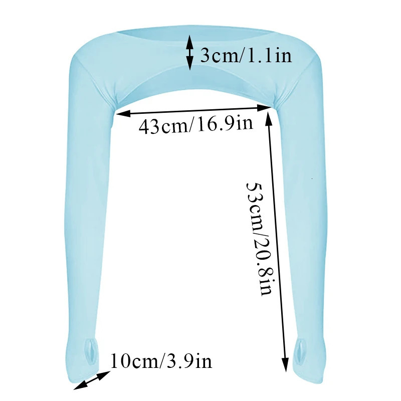 Summer Ice Silk Shawl Arm Sleeves One Piece Long Sleeved Cardigan Outdoor Sports Sunscreen Oversleeve Ladies Top Cropped Cape 250610