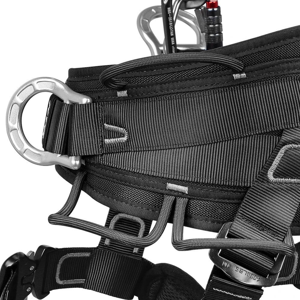 Rescue Harness Rope Access Work at Height Climbing Rigging Abselling Rappelling Full Body Fall Arrest Equipment 250611