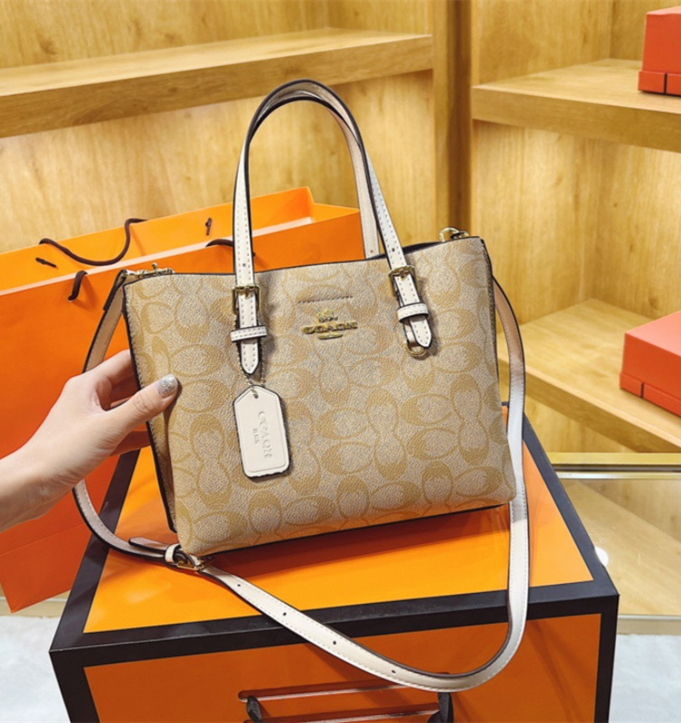 Free shipping designer high-end handbag for women 2025 new European and American fashion tote bag versatile temperament hand-held shoulder crossbody b