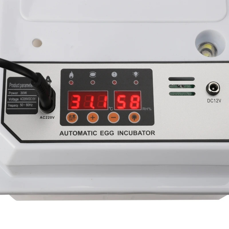 16 Eggs Incubator Dual Electric Egg Turning Farm Poultry Fully Automatic Mini Household Brooder For Chicken Goose Duck Bird 250613