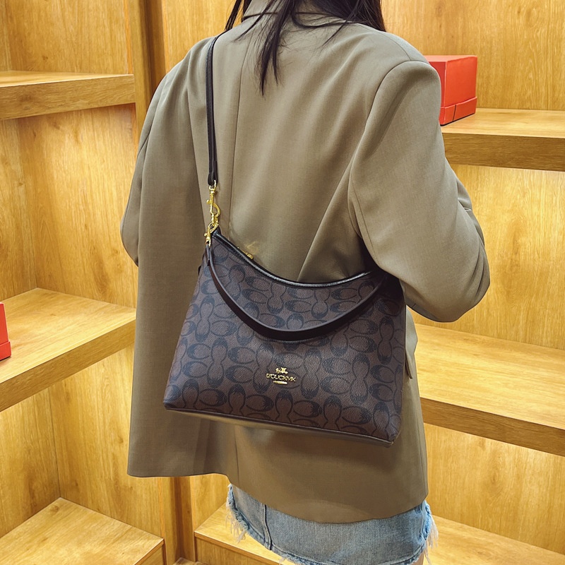2025 free shipping designer luxury women's new retro underarm bag, single shoulder diagonal cross bag black