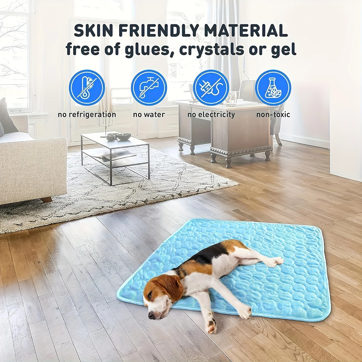 Summer pet mat pet ice mat doghouse dog mat pet ice silk mat cat cooling mat pet supplies universal 250614