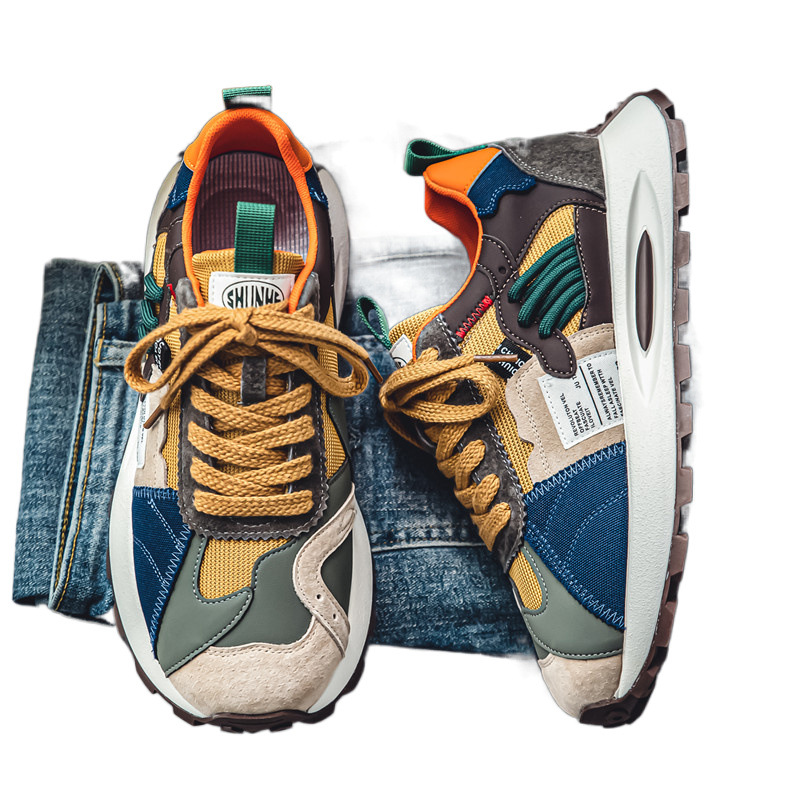 new free shipping designer running Men casual versatile board thick soled wear resistant Forrest Gump sports men shoes size 39-44
