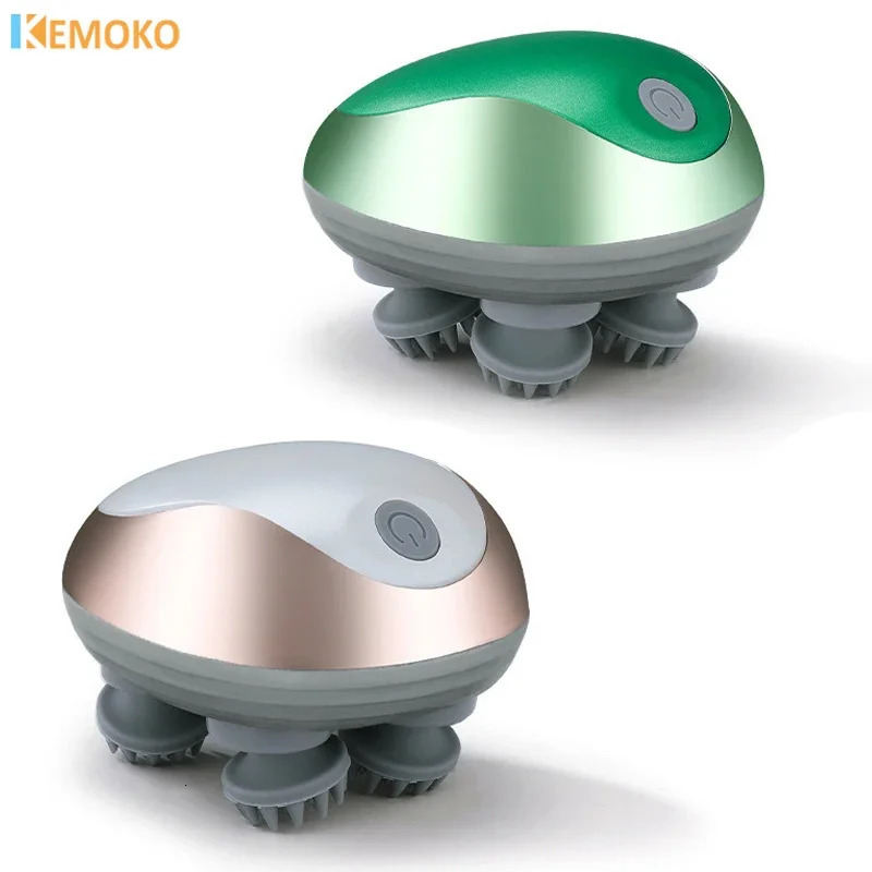 Electric Head Massager Mutifunction for Cats Dogs Pets Scalp Rechargeable Massage Contacts Body Relax Health Care 250605