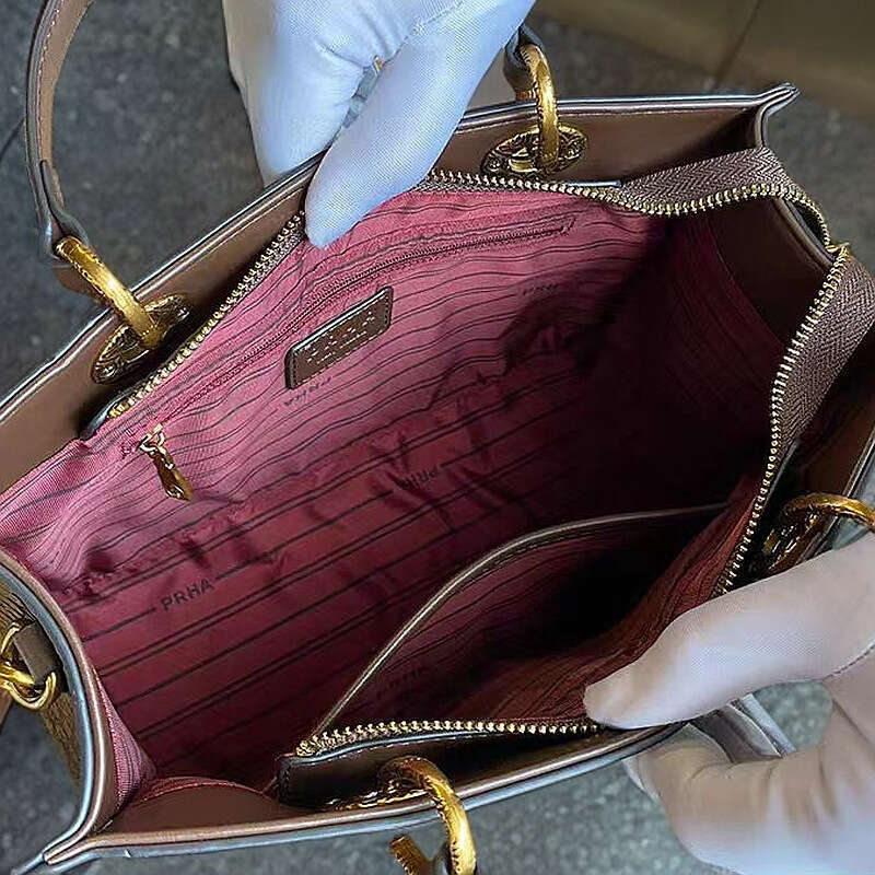 Leather Light Luxury Genuine Handbag for Women 2025 Niche High-end Large Capacity Crossbody Versatile Tote Bag