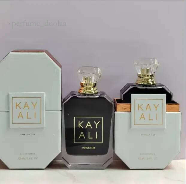 10A 2025 AAA Kayali Vanilla 28 Perfume 100ml Eau De Parfum Men Woman Fragrance 3.4oz Long Lasting Smell Designer Brand EDP Man Women Neutral Cologne S
