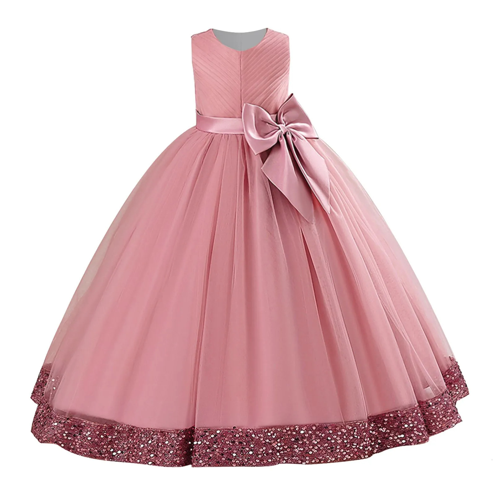 GirlS Dress Lace Wedding Attended The Party To Attend The Event Elegant And Sweet Dress Year 12 Formal Dresses Two Pieces 250614