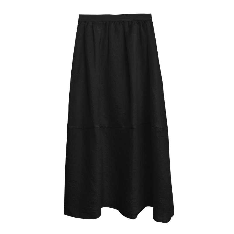 D20280 New summer temperament high waist slim chiffon A-line skirt for women