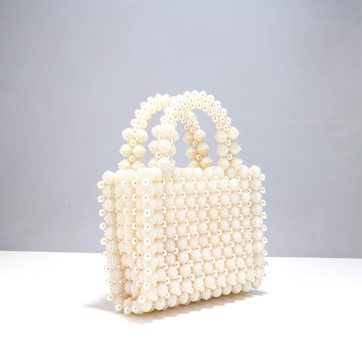 Bucket Design Women Day Clutch Pearl Wedding Bridal Handbags Small Evening Bags Arrival Party Purse 250614