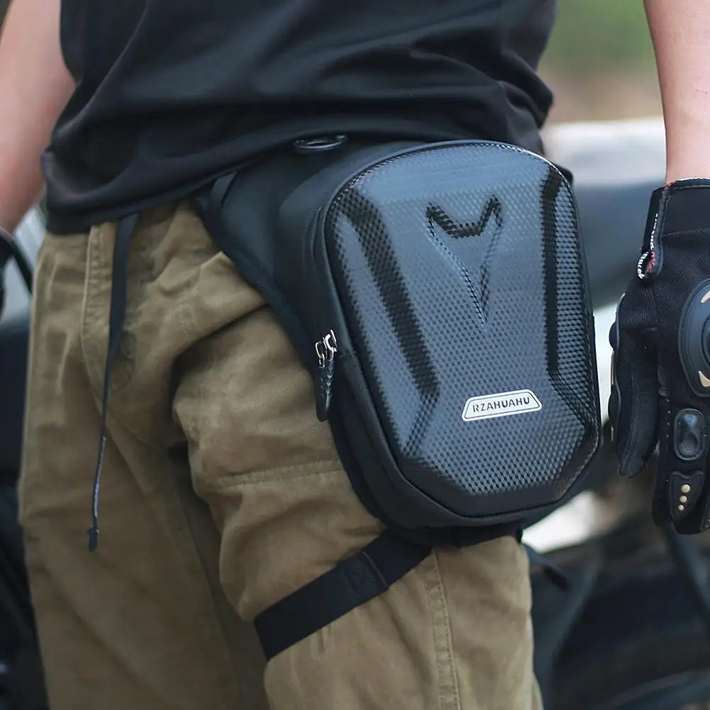 Tactical Travel Bag Waterproof Motorcycle Waist Leg Men Hip Bum Pack Side Ride Bags Outdoor Casual Fanny 250612