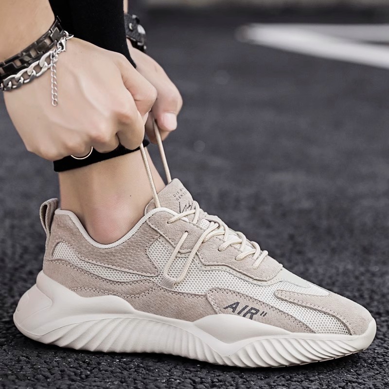 Designer men's shoes 2025 New style fashionable, breathable, sporty and casual work soft-soled labor protection casual shoes free shipping