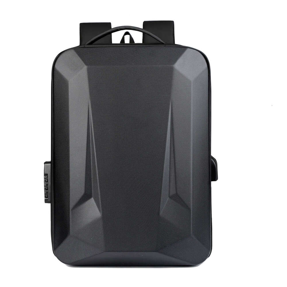 3D Hard Shell Anti-Theft Multi-Compartment Large Capacity Laptop Bag Business Travel Backpack