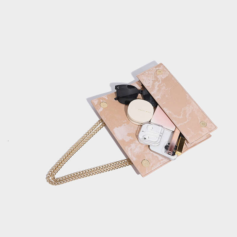 Design handbag Shoulder bag women's New Fashion Versatile Underarm High-End Sweet Chain Bag