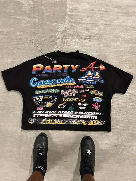 Streetwear Y2K T Shirt Men Women Harajuku Hip Hop Graphic Print Short Sleeve Trendy Oversized Casual Loose Cotton T Shirt 250614