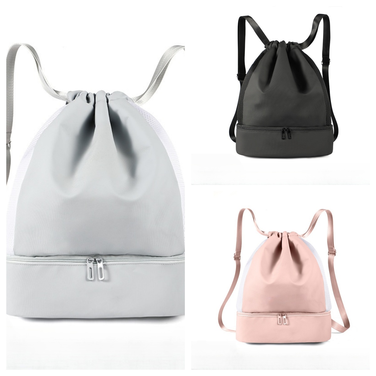 Tennis bag gym bags outdoors backpacks badminton racket pack drawstring backpack lightweight waterproof multifunctional large capacity athletic traini