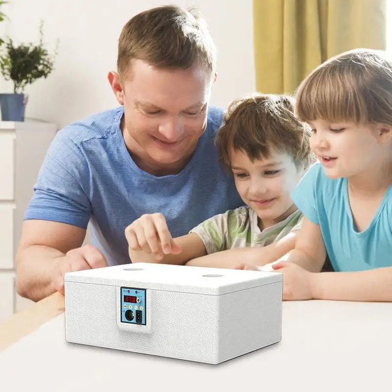 Egg Incubator Intelligent Poultry Brooder Automatic Turning Coop Bird Quail Chicken Poultry Farm Hatcher Incubation Tool 250613