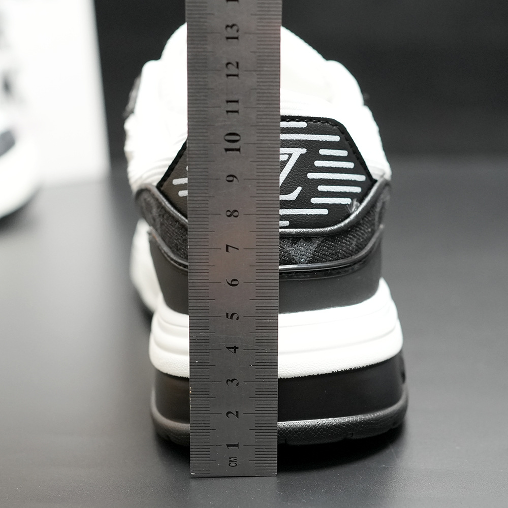 new free shipping designer White for men and women thick soled sports casual board couple shoes size 36-44