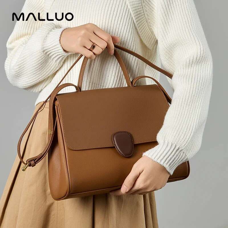 Women Large Capacity Cow Genuine Leather Handbag Retro Cowhide Shoulder Messenger Bag Female Clutch Tote Bags new