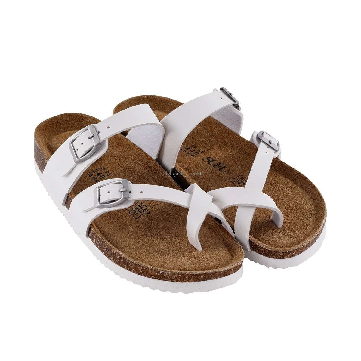 2025 Summer Hot Selling Sandals Natural Leather Outdoor Beach Flip Flops Buckle Fashion Designer Brand Anti Slip Flip Cover Women s Slippers