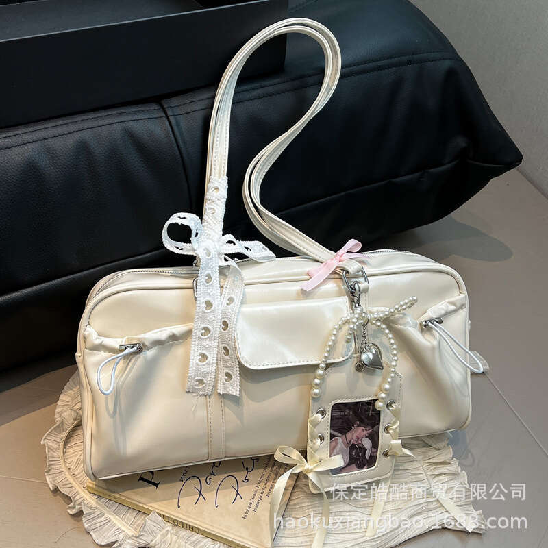 Large Capacity Women Summer Versatile 2025 New Niche Design Shoulder Underarm for Work Commute Tote Bag