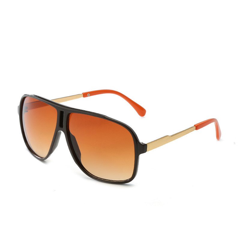 Designer Sunglasses For Women Men Fashion Sunglasses Luxury Polarized Lens Goggle Pilot PC Frame Oversized UV400 Eyewear Luxury Style Sunglasses DZ032