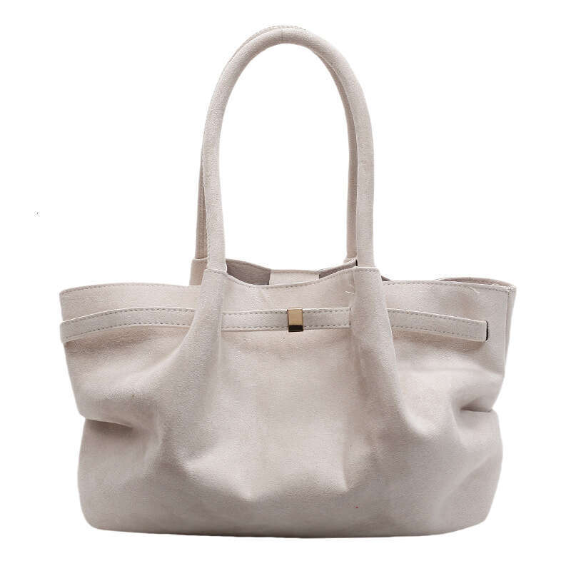 Suede Tote for Women 2025 New Style Women's Autumn Winter High-end Underarm Bag Niche Design Handbag