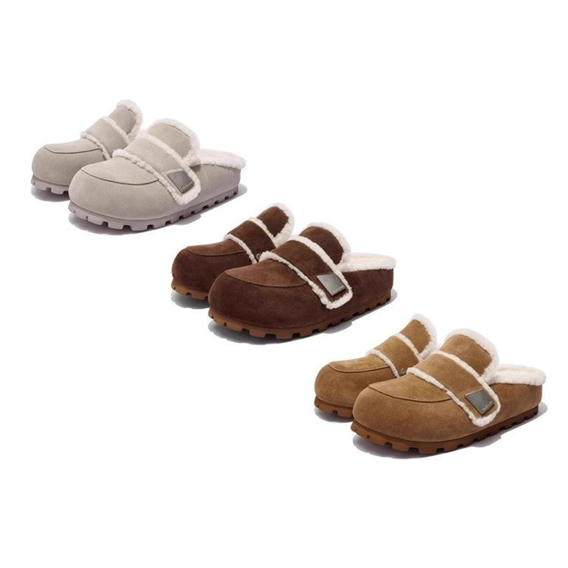 hot free shipping designer slippers for woman winter new Indoor outdoor Snow boots keep warm casual classic Plush sandals