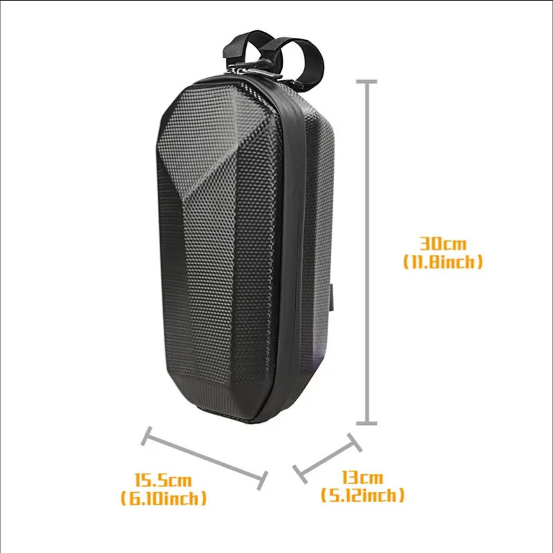 Bicycle Front Storage Bag EVA Hard Shell Large Capacity Waterproof Front-Mounted Hanging Case Packing Bag Parts Rainproof 250610