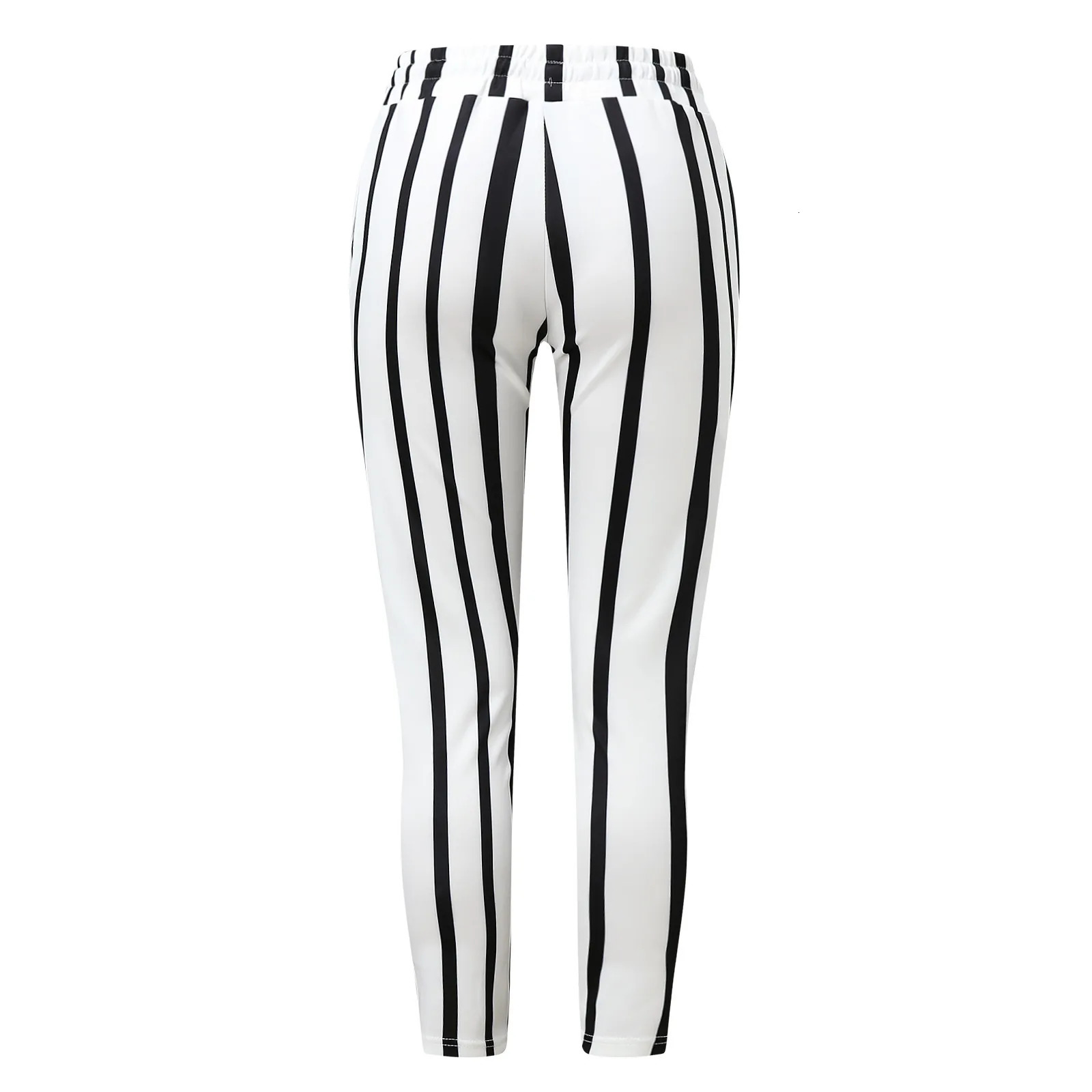 Pants For Men Streetwear Sports Striped Bodybuilding Pocket Flexible Waist Long MenS Clothing Joggers 250614