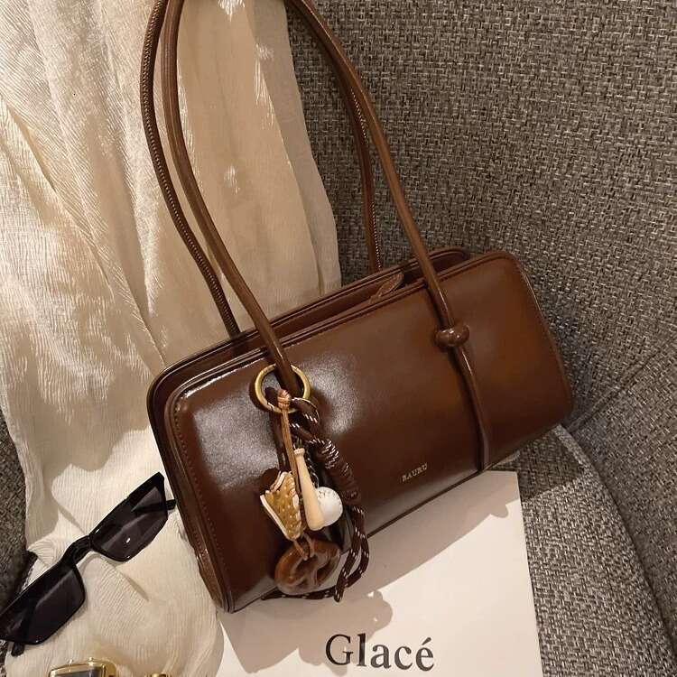 Niche Vintage Trendy Underarm Bags for Women 2024 New Fashion Versatile Handbag Crossbody Tote Bag