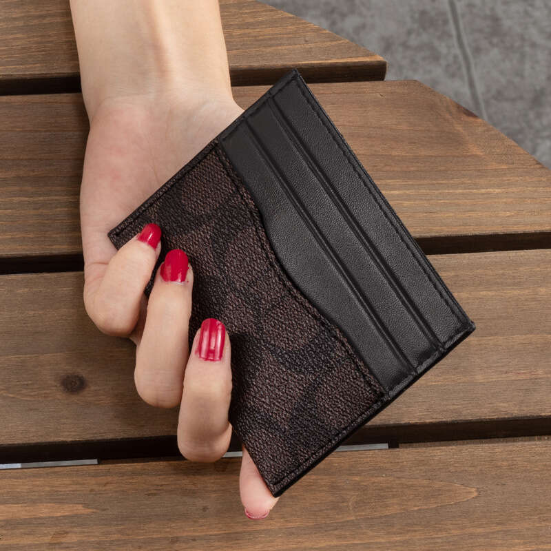 Women's Fashion Compact Ultra-thin Mini Cute Style Personalized Card Case High-end Driver's License Wallet Integrated Bag