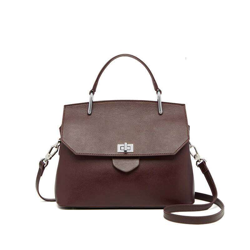 Designer Bag New ZOOLER Handcraft Hot Real Bag Wine Color Genuine Leather Handbag Shoulder Bags Pillow Female Fashion YC