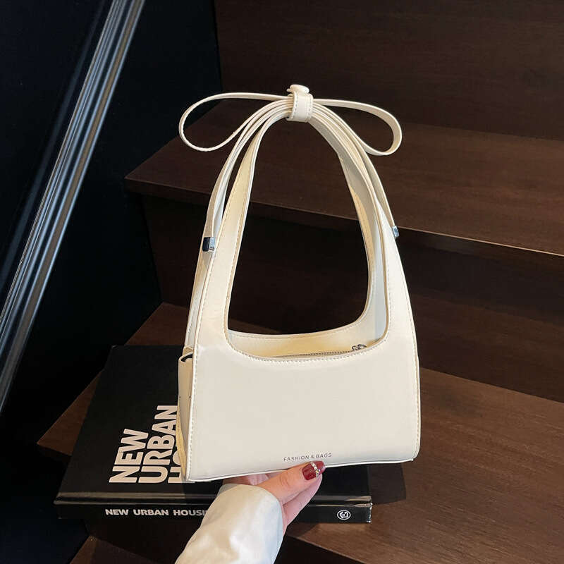 New Single Shoulder French Design Sweet Butterfly Handbag Fashion Simple Commuter Versatile Bag for Women Niche