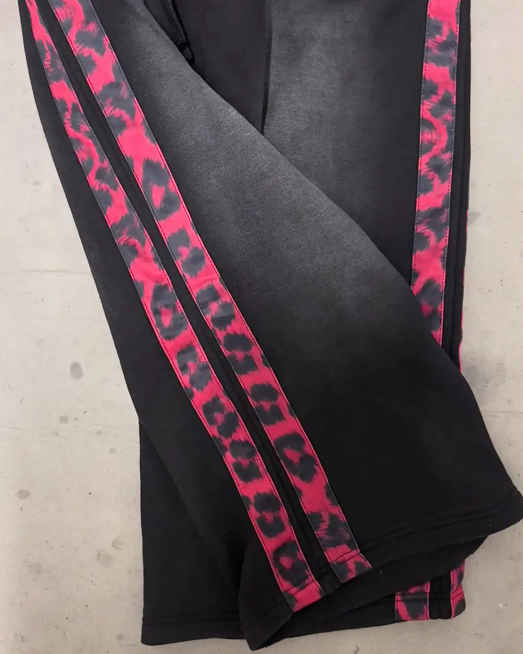 Y2K fashion street men embroidered sports double waist pants retro hip-hop Harajuku casual pants street pants 250612