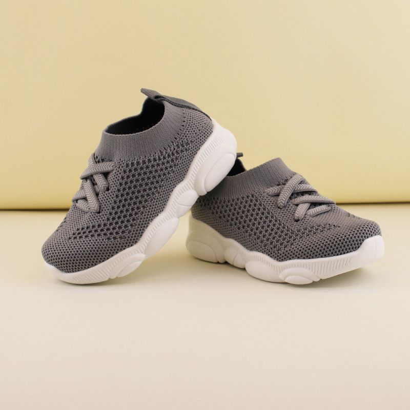 2025 New Kids Shoes Anti-slip Soft Rubber Bottom Baby Sneaker Casual Flat Sneakers Shoes Cutefeet Children Kid Girls Boys Running Sports Shoes Sizes 2