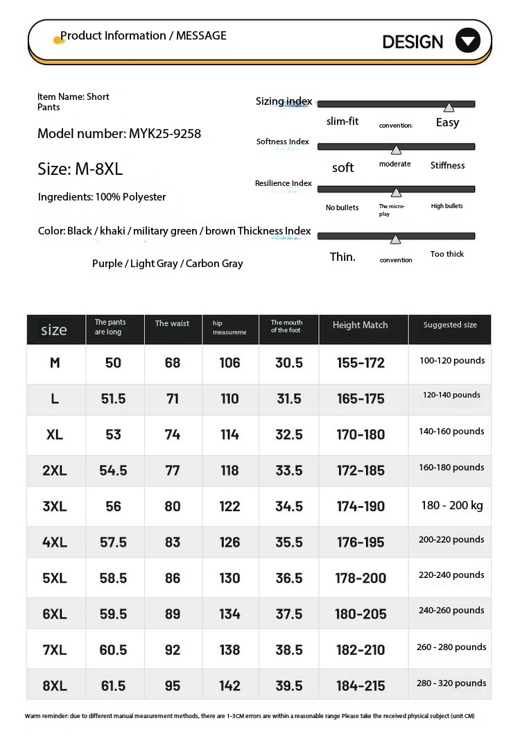 Summer New Men's Cargo Pants, Trendy Retro Straight-Cut Five-Inch Shorts, Designer American-Style Loose Plus Size Casual Shorts