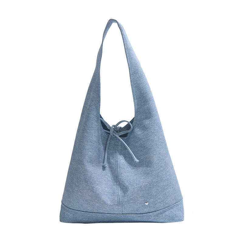 Women's 2025 New French Style Bowknot Strap Handbag Large Capacity Fashion Versatile Korean Version Shoulder Bag for Women