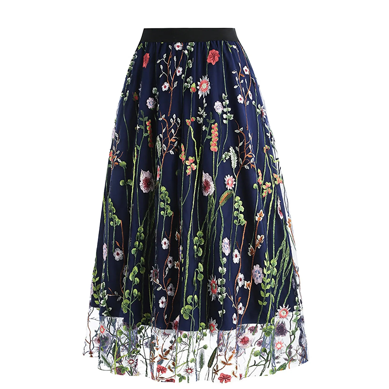 Split Print Lace Wrap Y2k Skirt Holiday Women High Waist Bodycon Irregular Beach Skirts Female 250610A