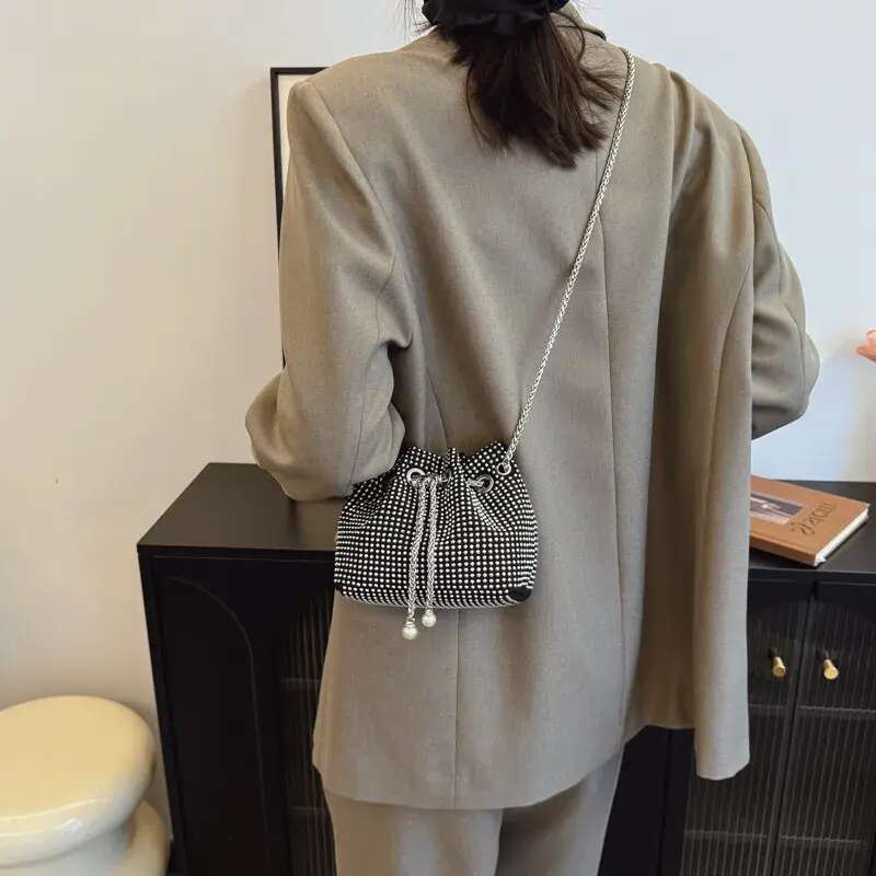 Designer Shoulder Bag Free Shipping New Fashion Womens Single Chain Dia Crossbody Comting Bucket Free shipping