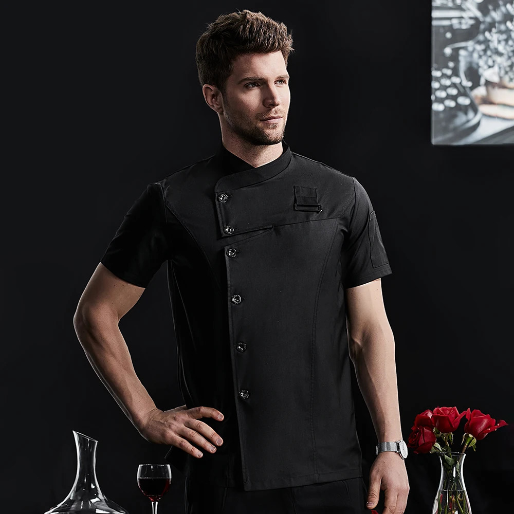 Chef Uniform Unisex el Restaurant Work Uniforms Waiter Jacket Multicoloured Kitchen Supplies Men Women Chefs Shirt Soft 250612
